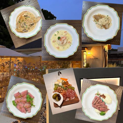 5種のオードブルと贅沢チーズボードのテイクアウト 【税込11,000円】2人前以上の内容になります。