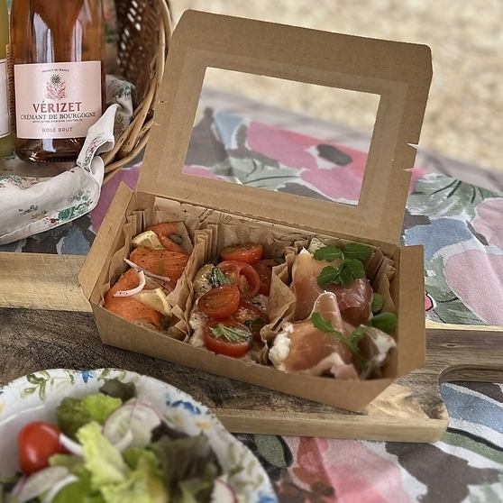 春のグルメサンドBOX 自家製フォカッチャを使った３種のオープンサンド