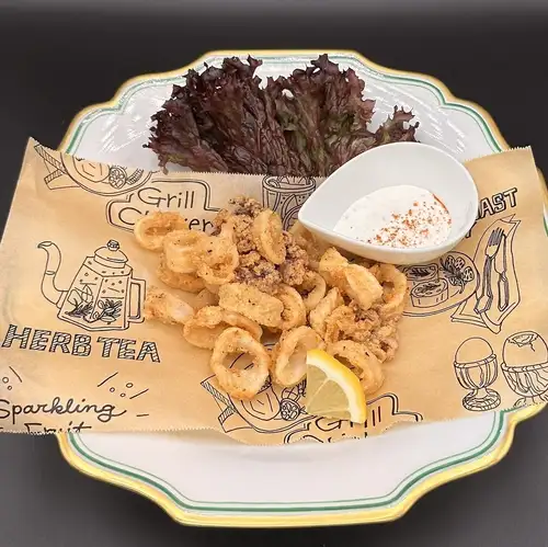 ヤリイカのフリッタ タルタルソース