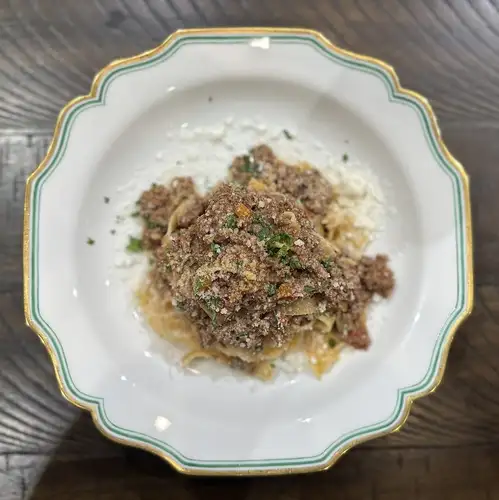 Black Wagyu Beef Bolognese Tagliatelle Uovo