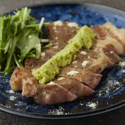 豚ロースのわさび焼き