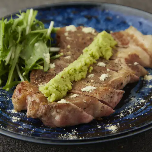 豚ロースのわさび焼き