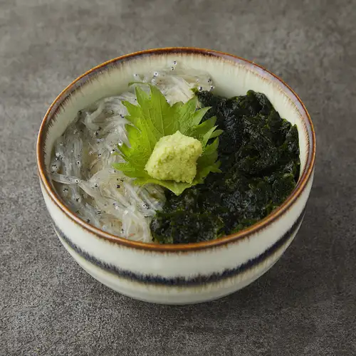 生しらすと青さ海苔の静岡飯