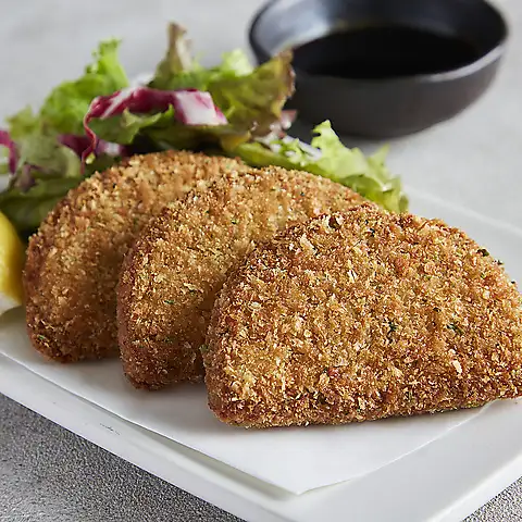 黑魚餅薯條