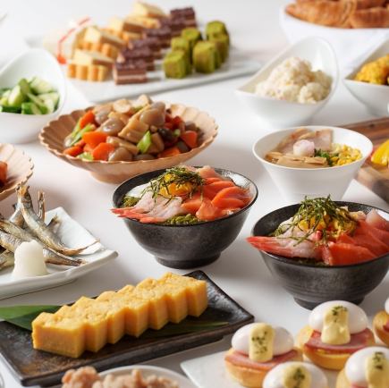 プレミアホテル CABIN-PRESIDENT 函館 ハーバーダイニングの朝食ビュッフェ