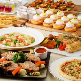 日曜限定　サンデーランチブッフェ【ご予約はお電話にて受付中】