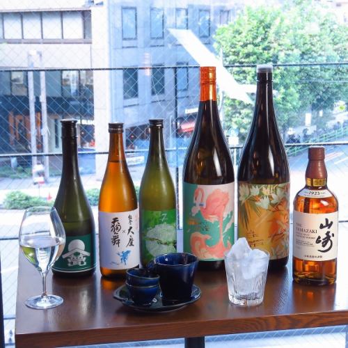 【◆料理にもぴったり◆】手軽にグラス1杯税込400円～！身近に楽しめる日本酒が豊富
