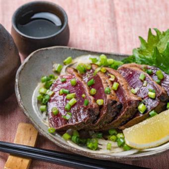 【12月末まで!カツオ&地鶏10,000円→7,500円】高知県産カツオを味わうコース