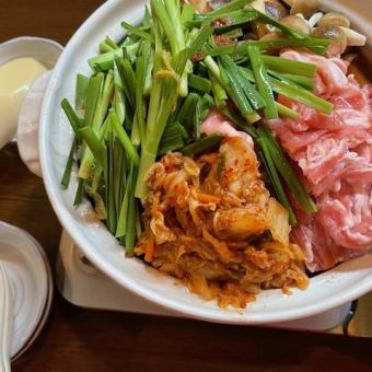 国産豚ニラキムチ鍋　単品