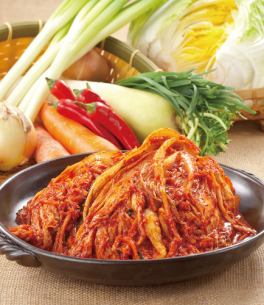 Kimchi and Namul (various individual items)