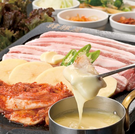 当日OK！【土・日・祝日限定！極みサムギョプサルコース】プレミアム飲み放題付7,500円⇒7,000円