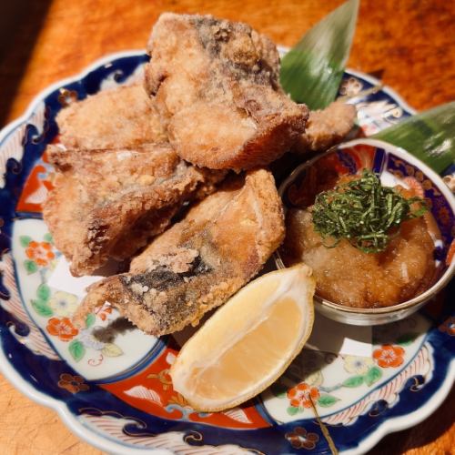 自家製サバの竜田揚げ