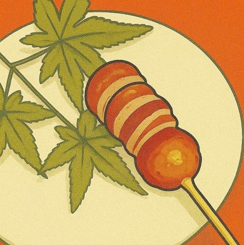 Mitarashi dango roll