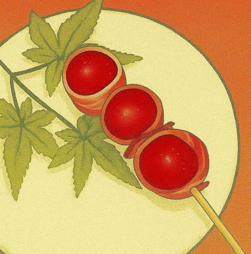 Cherry Tomatoes Wrapped in Bacon