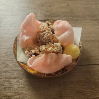 篠島産　生ダコから味付けしたタコ唐