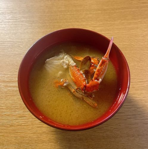 Blue crab soup