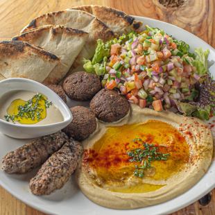 [For beauty and health] Assortment of low-calorie and nutritious Israeli dishes◎