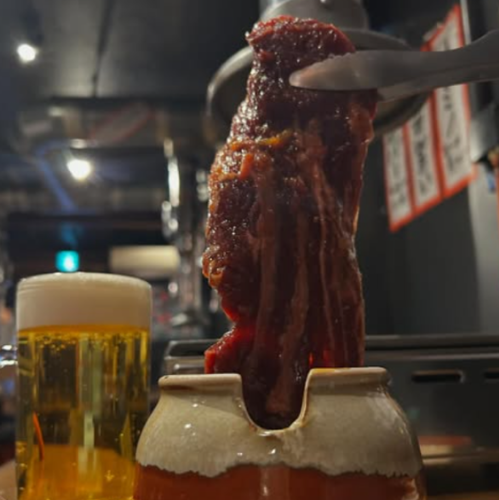 牛サガリのステーキ