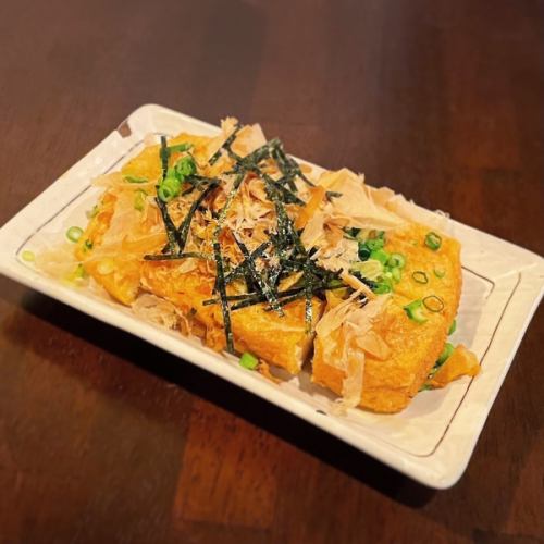 Matsunaga tofu store's fried tofu