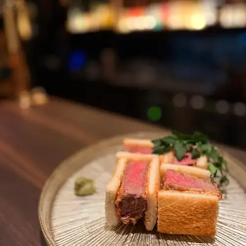 バーの美味しい料理を！