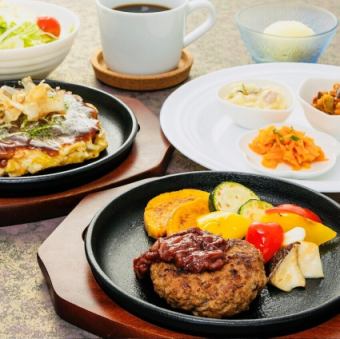 ≪鉄板焼を心ゆくまで楽しむ≫【コース 6,600円】+3,300円で主菜をサーロインステーキに変更可能