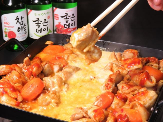 昼のみも大歓迎！韓国料理にお酒はベストマッチです♪