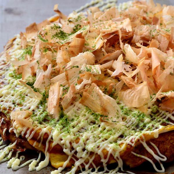 Classic okonomiyaki!