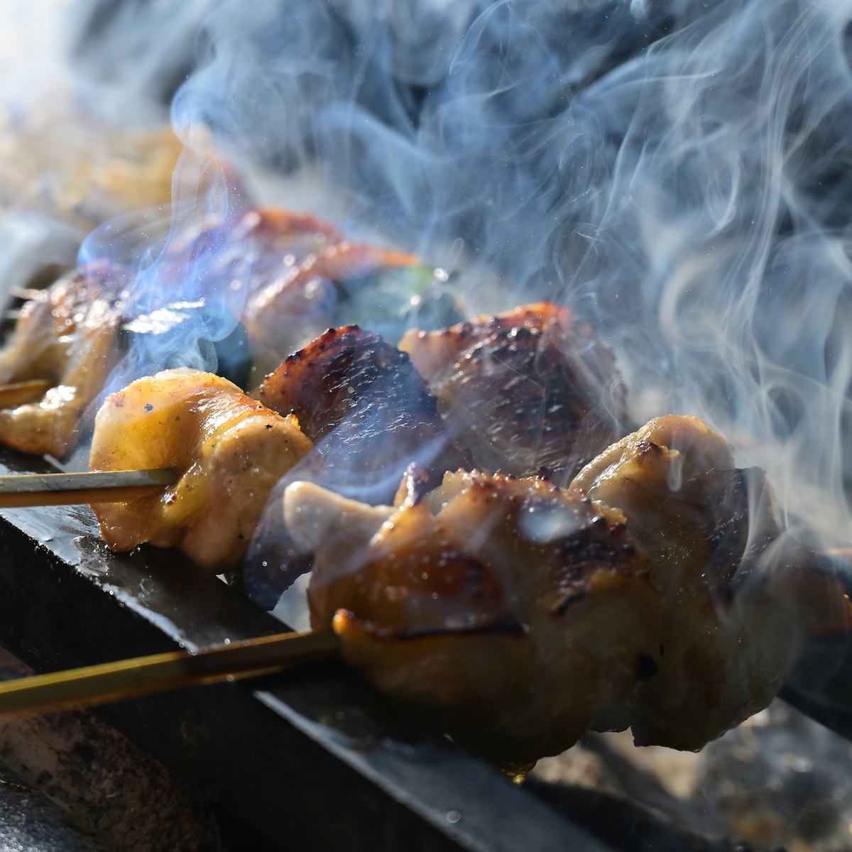 Kushiyaki, where the aroma of Kishu binchotan charcoal tickles your nostrils, is an absolute masterpiece.