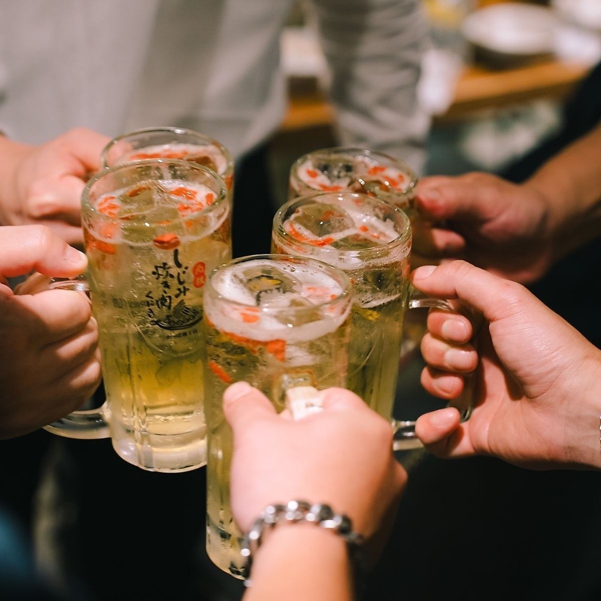 음료 무제한 코스 준비!