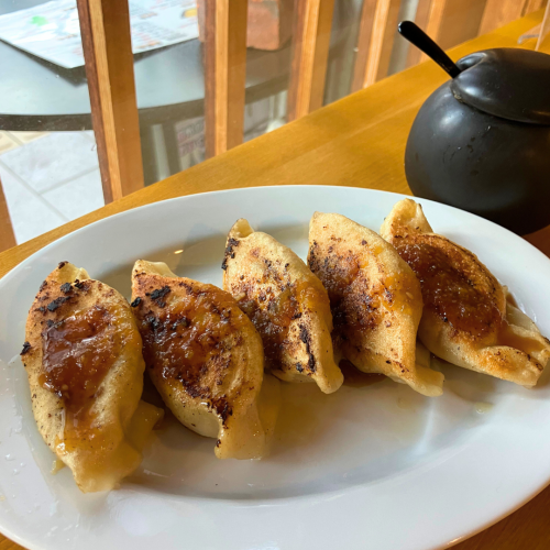 ボリューム満点！もちもち食感の絶品餃子をご用意♪