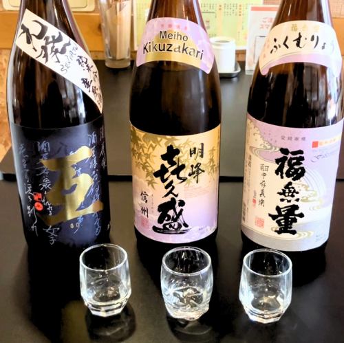 お酒好き必見！信州の地酒と焼酎の豊富なラインナップ