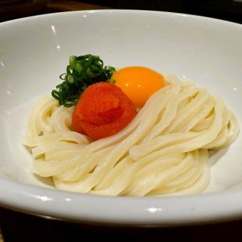 明太釜玉うどん