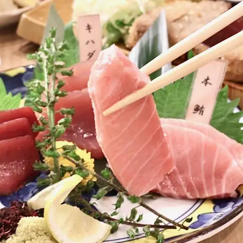 【婆裟羅～バサラ～】SNS映え！！料理長が厳選したマグロのすべてを味わう　2.5時間飲み放題付き4500円