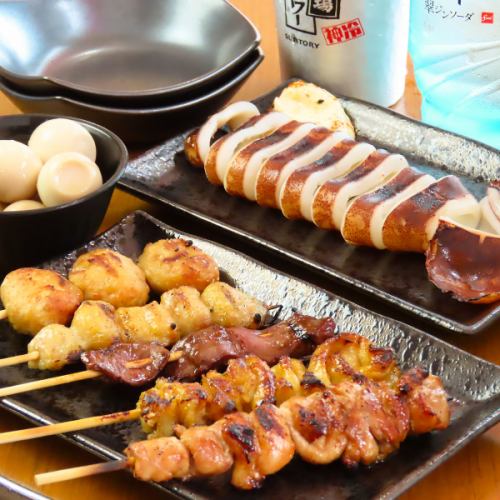 【上質なお肉をリーズナブルな価格でご提供！】焼き鳥70円（税込）～