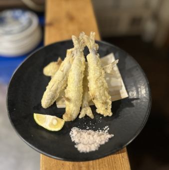 稚鮎の天ぷら