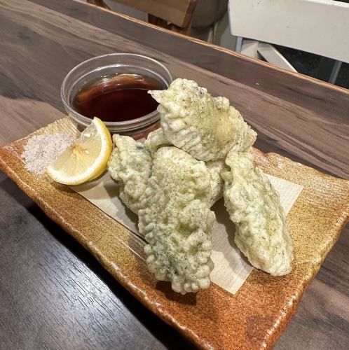 牡蠣の磯辺天