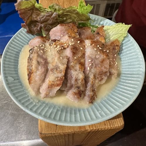 豚テキ 新玉ねぎソース