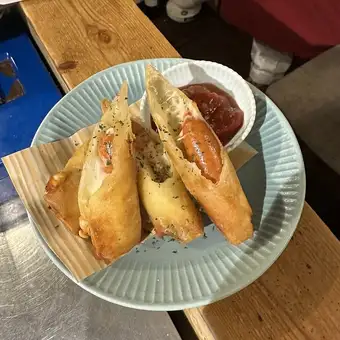 激辛チョリソー春巻き