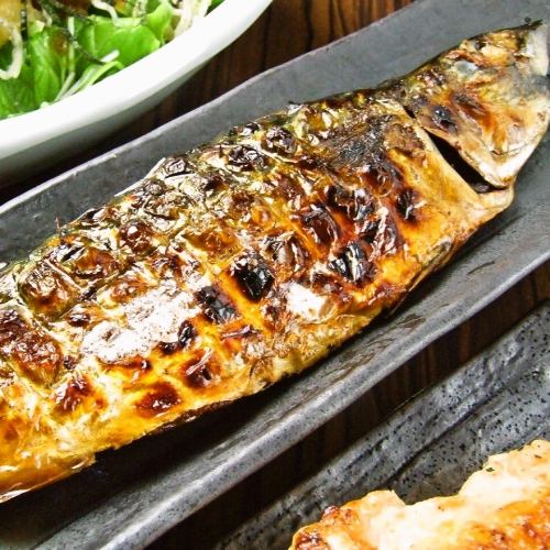 [Recommended for this month] pacific saury Maruyaki set meal (limited to 20 meals)