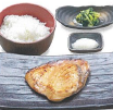 Swordfish miso-zuke set meal