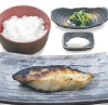 Sablefish pickled in Saikyo set meal