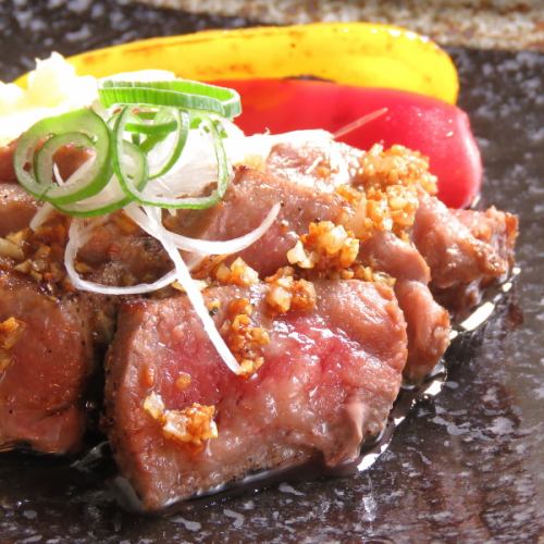 [Juicy meat teppanyaki is also available♪] ~Domestic beef sirloin~