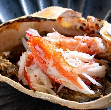 ずわいがに甲羅焼き