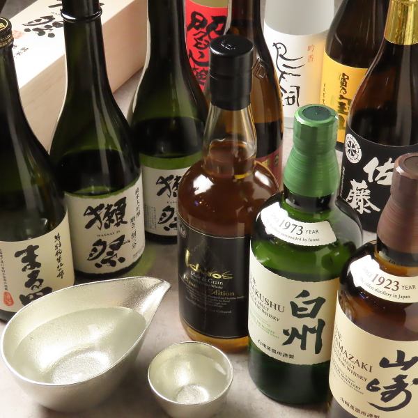 《お酒好きが、つい通いたくなる店》こだわりのお酒を豊富に取り揃えております。お仕事帰りの一杯はもちろん、0次会や2次会にも最適です。