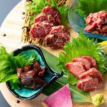 極 馬刺し4点盛り