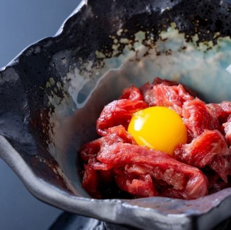 極 馬刺し ユッケ