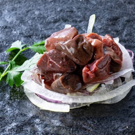 極 馬刺し レバー