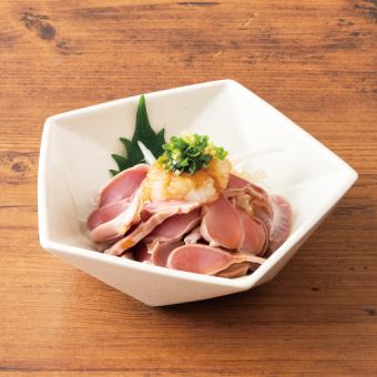 砂肝ねぎポン酢