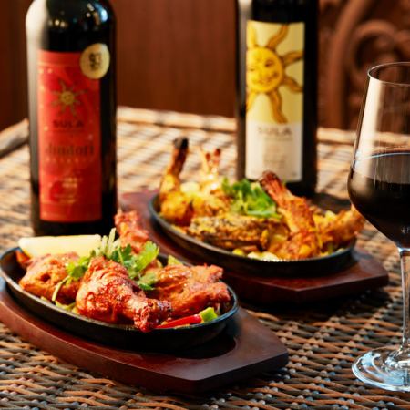 DIP スタンダードコース 全8品2時間飲み放題付 Dip Standard Course