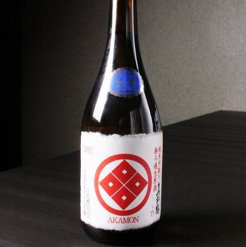 【佐渡】“Mano Tsuru红色印花”净米饭拿出一份清酒1000日元